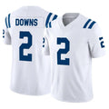 tocy IN.Colts #2 Josh Downs Player White Limited Vapor F.U.S.E. Home Game Stitched Jerseys