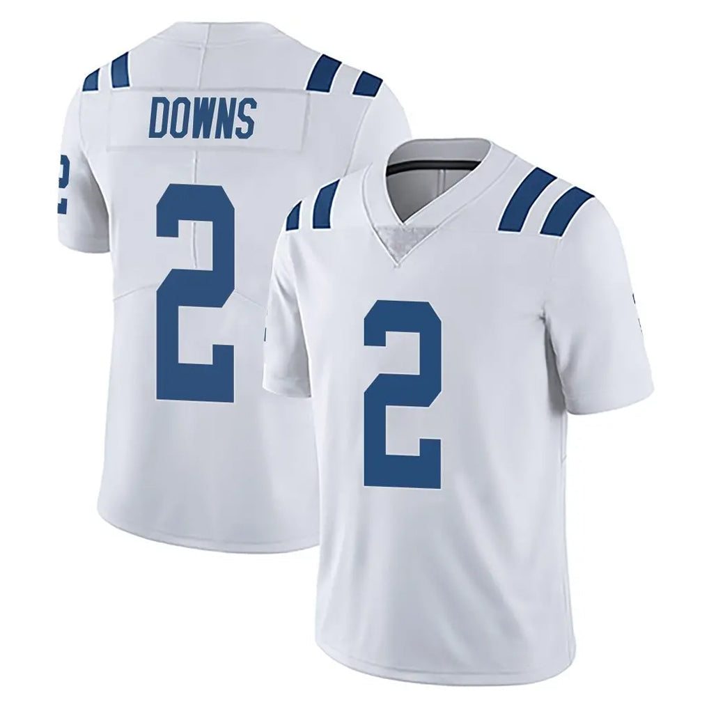 tocy IN.Colts #2 Josh Downs Player White Limited Vapor Untouchable Home Game Stitched Jerseys