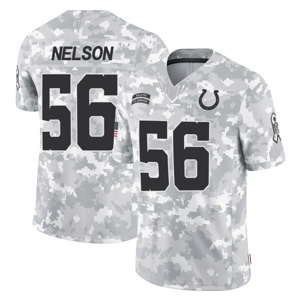 tocy IN.Colts #56 Quenton Nelson Player Arctic Camo Salute To Service Limited Game Stitched Jerseys