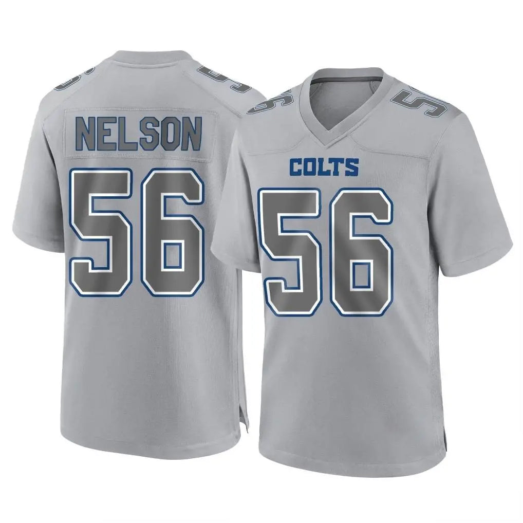 tocy IN.Colts #56 Quenton Nelson Player Gray Atmosphere Fashion Home Game Stitched Jerseys