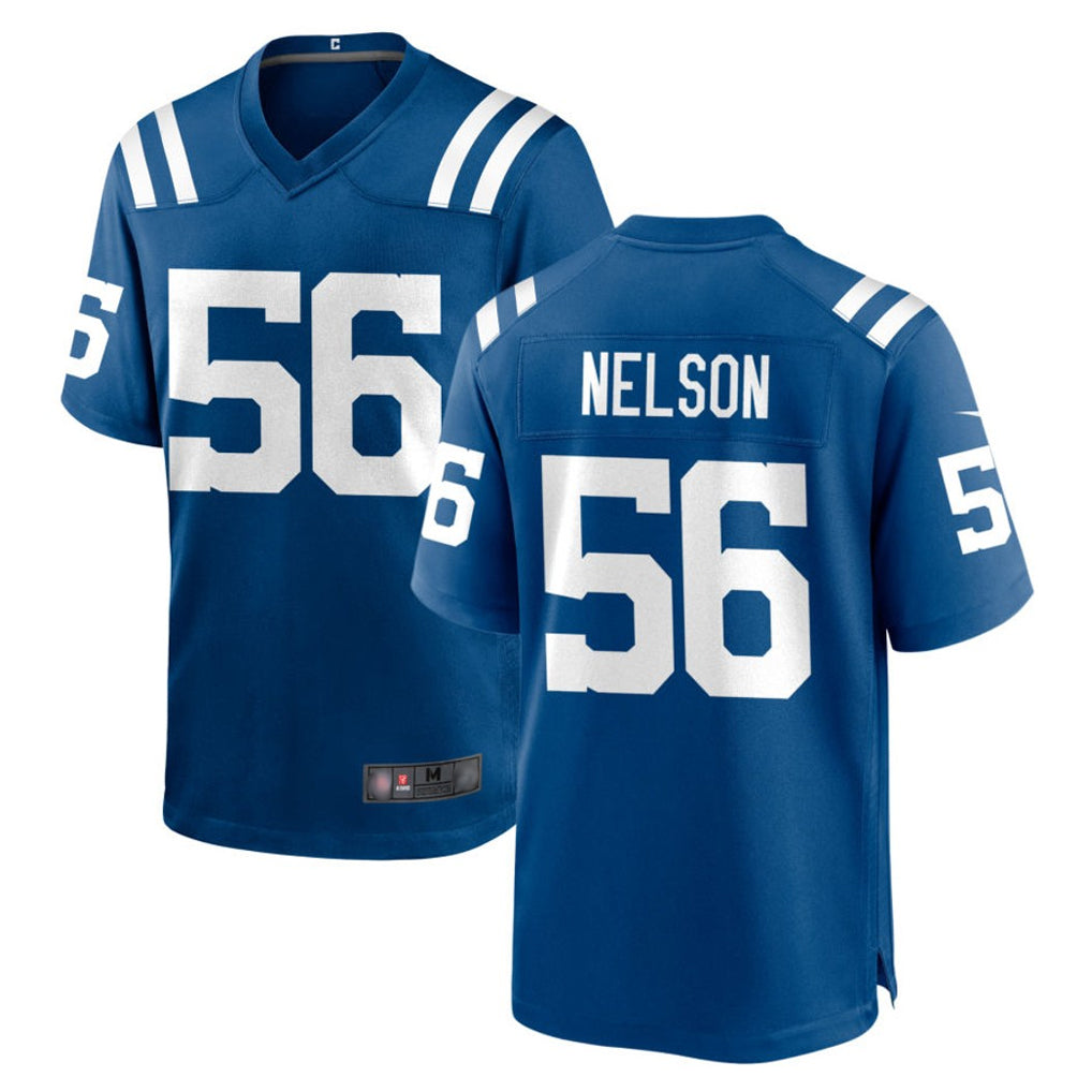 tocy IN.Colts #56 Quenton Nelson Player Royal Home Game Stitched Jerseys