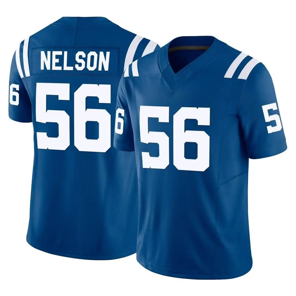 tocy IN.Colts #56 Quenton Nelson Player Royal Limited Vapor F.U.S.E. Home Game Stitched Jerseys