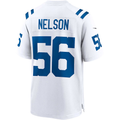 tocy IN.Colts #56 Quenton Nelson White Game Player Stitched Jerseys