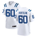 tocy IN.Colts #60 Tanor Bortolini Player White Home Game Stitched Jerseys