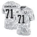 tocy IN.Colts #71 Matt Goncalves Player Arctic Camo Salute To Service Limited Game Stitched Jerseys