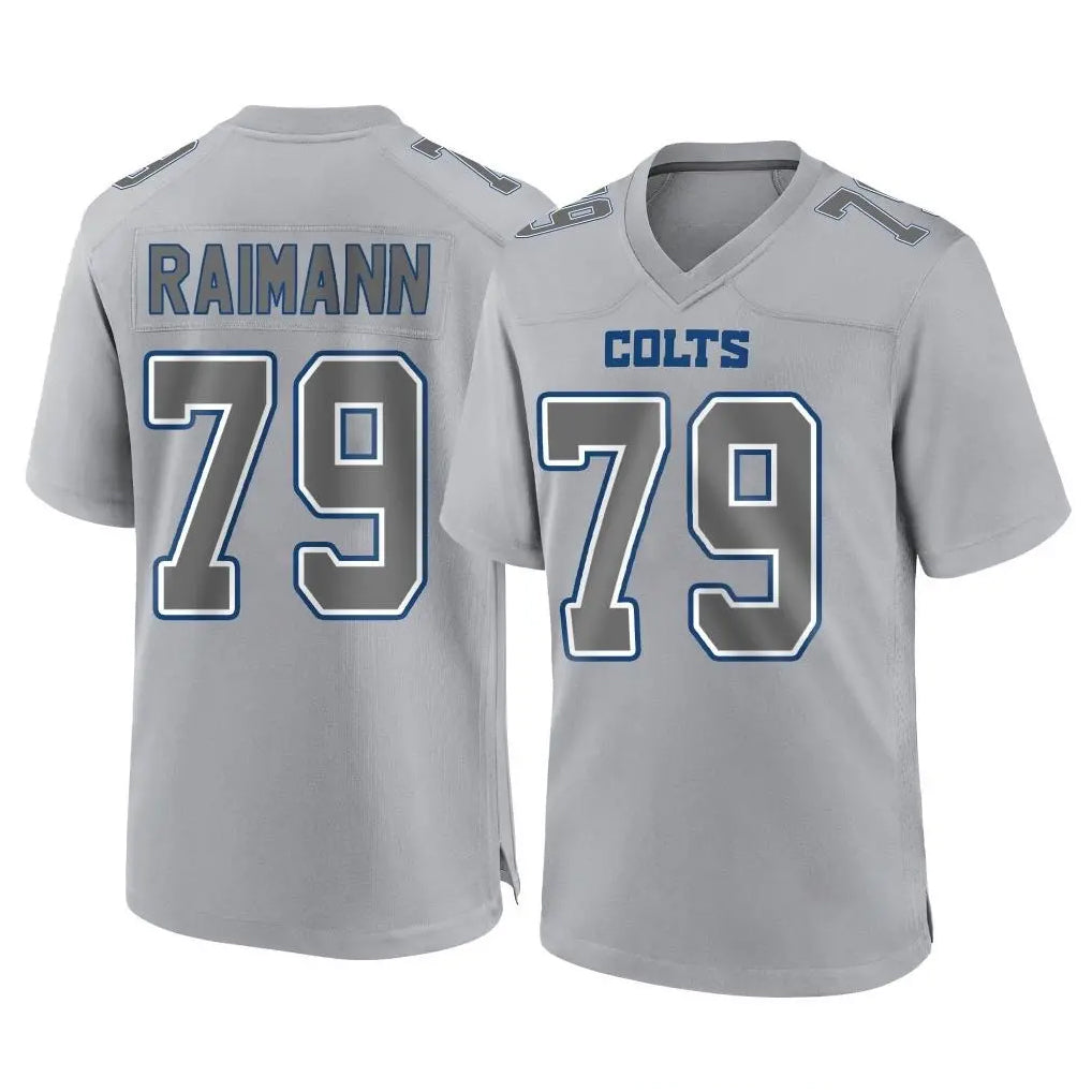 tocy IN.Colts #79 Bernhard Raimann Player Gray Atmosphere Fashion Home Game Stitched Jerseys
