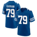 tocy IN.Colts #79 Bernhard Raimann Player Royal Limited Home Game Stitched Jerseys