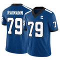tocy IN.Colts #79 Bernhard Raimann Player Royal Limited Indiana Nights Alternate Vapor F.U.S.E. Home Game Stitched Jerseys