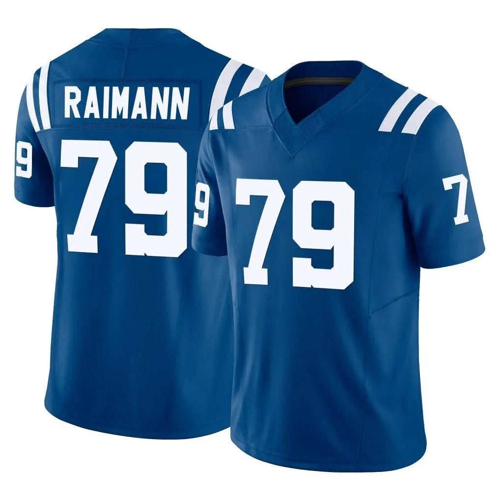 tocy IN.Colts #79 Bernhard Raimann Player Royal Limited Vapor F.U.S.E. Home Game Stitched Jerseys