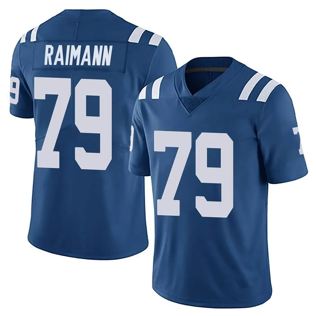 tocy IN.Colts #79 Bernhard Raimann Player Royal Limited Vapor Untouchable Home Game Stitched Jerseys