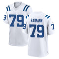 tocy IN.Colts #79 Bernhard Raimann Player White Home Game Stitched Jerseys