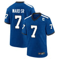 tocy IN.Colts #7 Charvarius Ward Sr. Player Royal Alternate Indiana Nights Home Game Stitched Jerseys