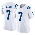 tocy IN.Colts #7 Charvarius Ward Sr. Player White Limited Vapor F.U.S.E. Home Game Stitched Jerseys
