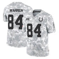 tocy IN.Colts #84 Tyler Warren Player Arctic Camo Salute To Service Limited Game Stitched Jerseys