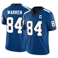 tocy IN.Colts #84 Tyler Warren Player Royal Limited Indiana Nights Alternate Vapor F.U.S.E. Home Game Stitched Jerseys