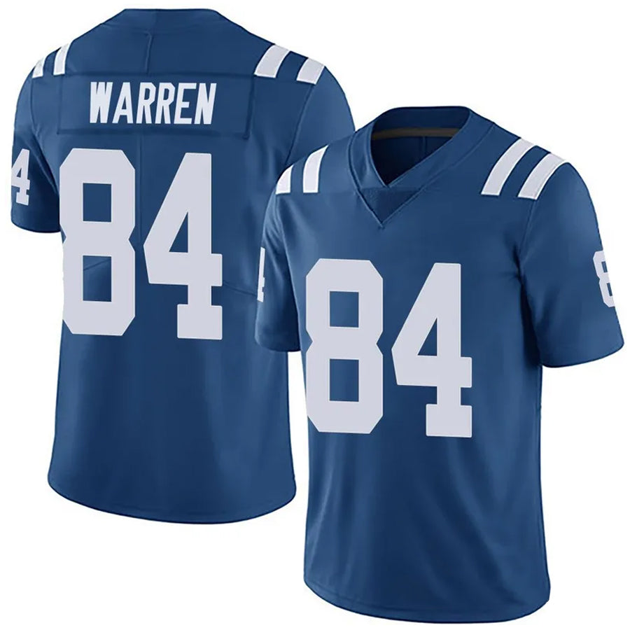 tocy IN.Colts #84 Tyler Warren Player Royal Vapor F.U.S.E. Limited Stitched Jerseys