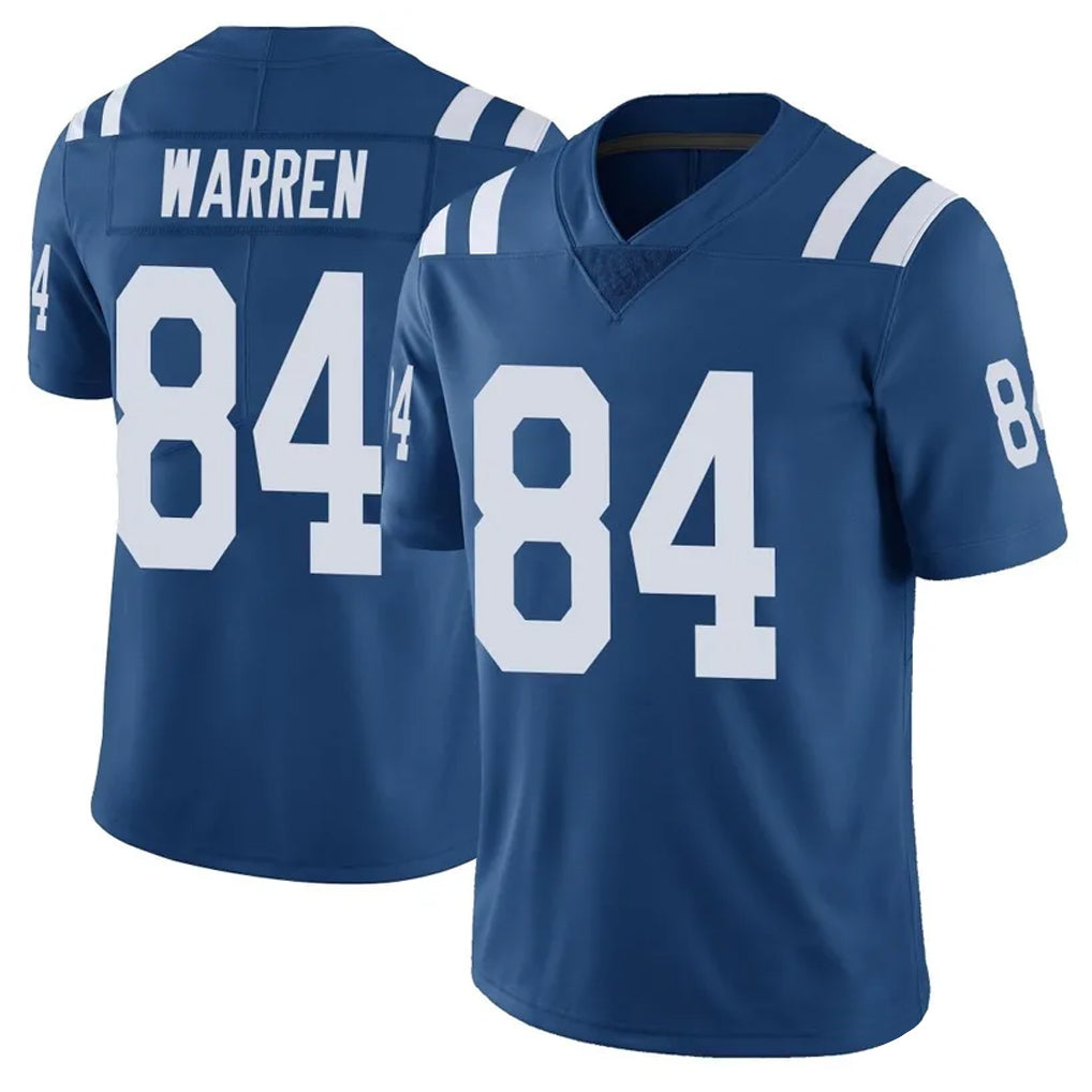 tocy IN.Colts #84 Tyler Warren Player Royal Vapor Limited Stitched Jersey