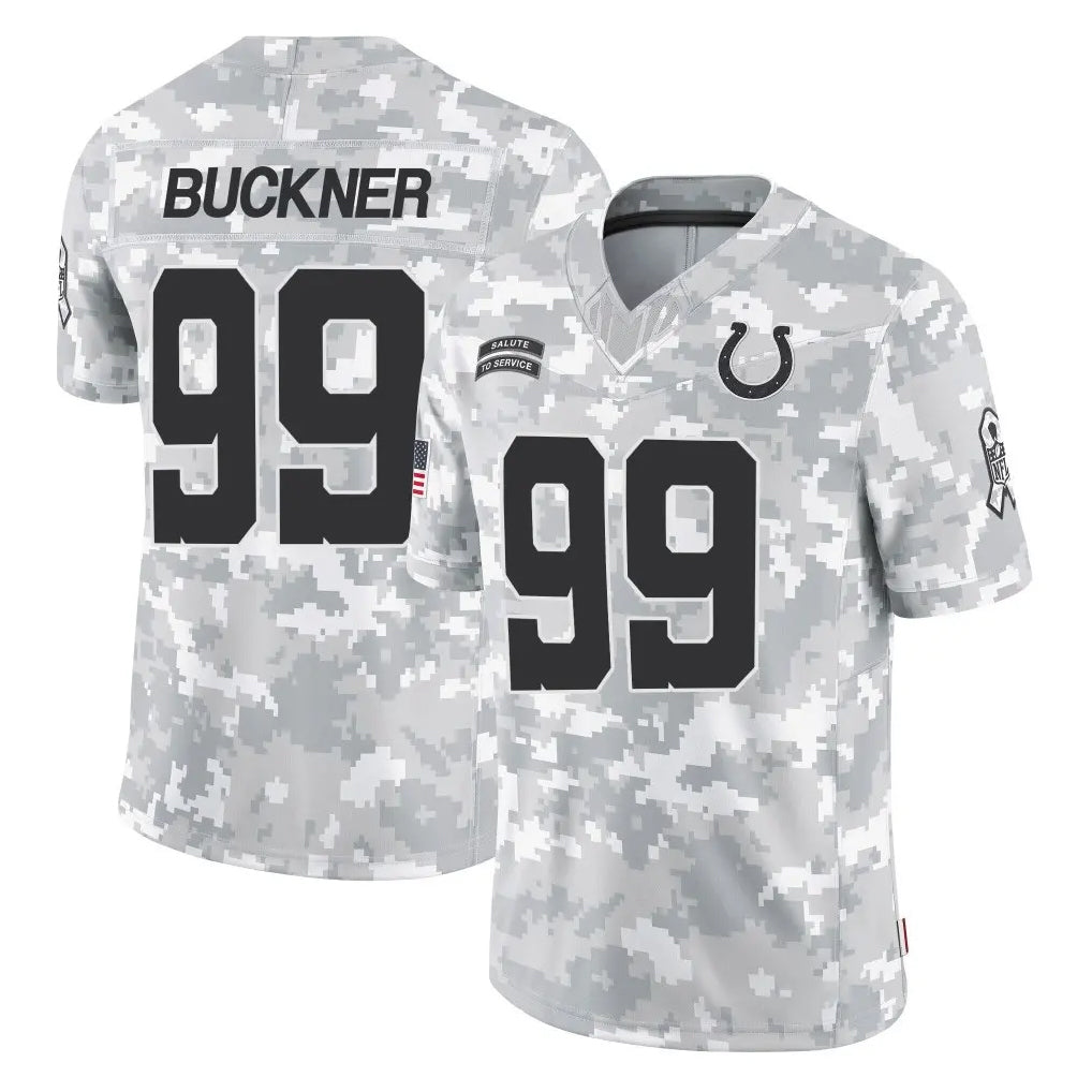 tocy IN.Colts #99 DeForest Buckner Player Arctic Camo Salute To Service Limited Game Stitched Jerseys