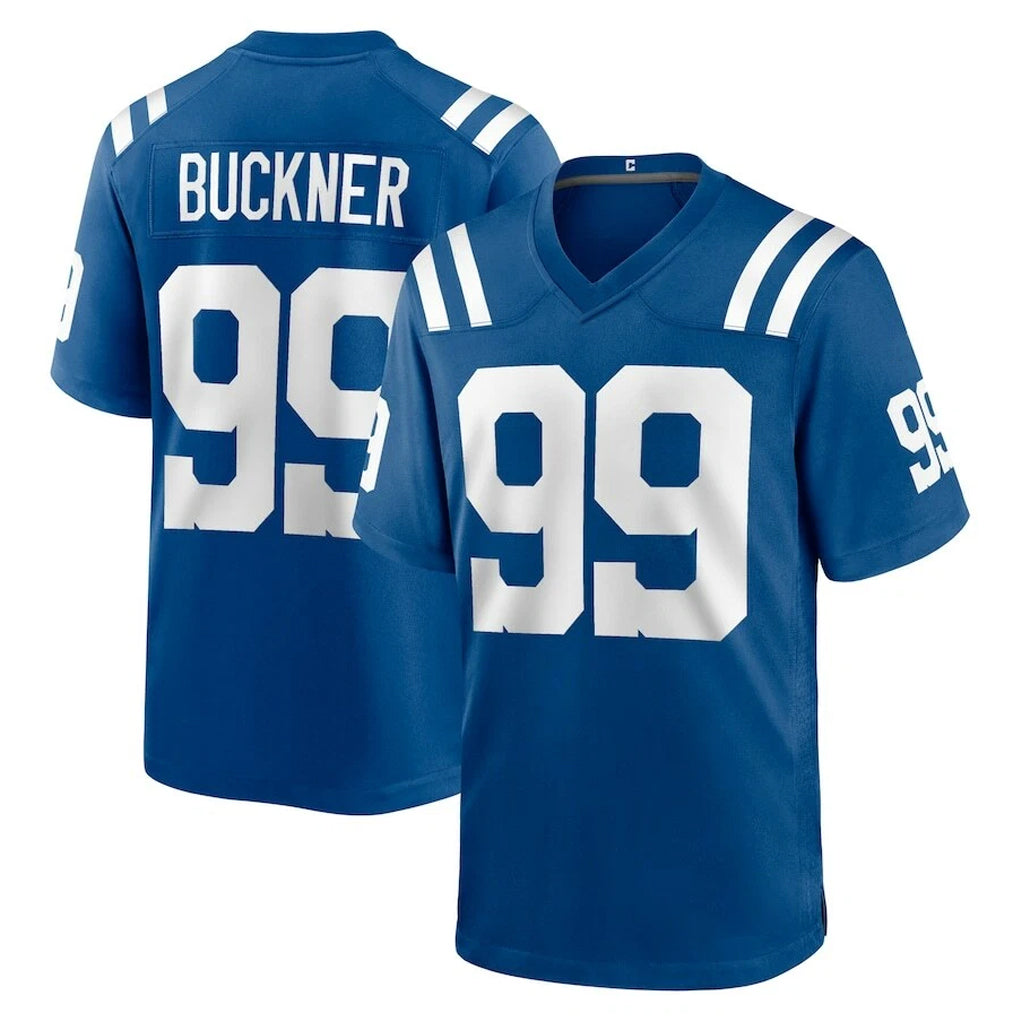 tocy IN.Colts #99 DeForest Buckner Player Royal Home Game Stitched Jerseys