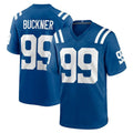 tocy IN.Colts #99 DeForest Buckner Player Royal Home Game Stitched Jerseys