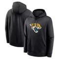tocy J.Jaguars Black Pullover Hoodies Blank Player Limited Stitched Jerseys