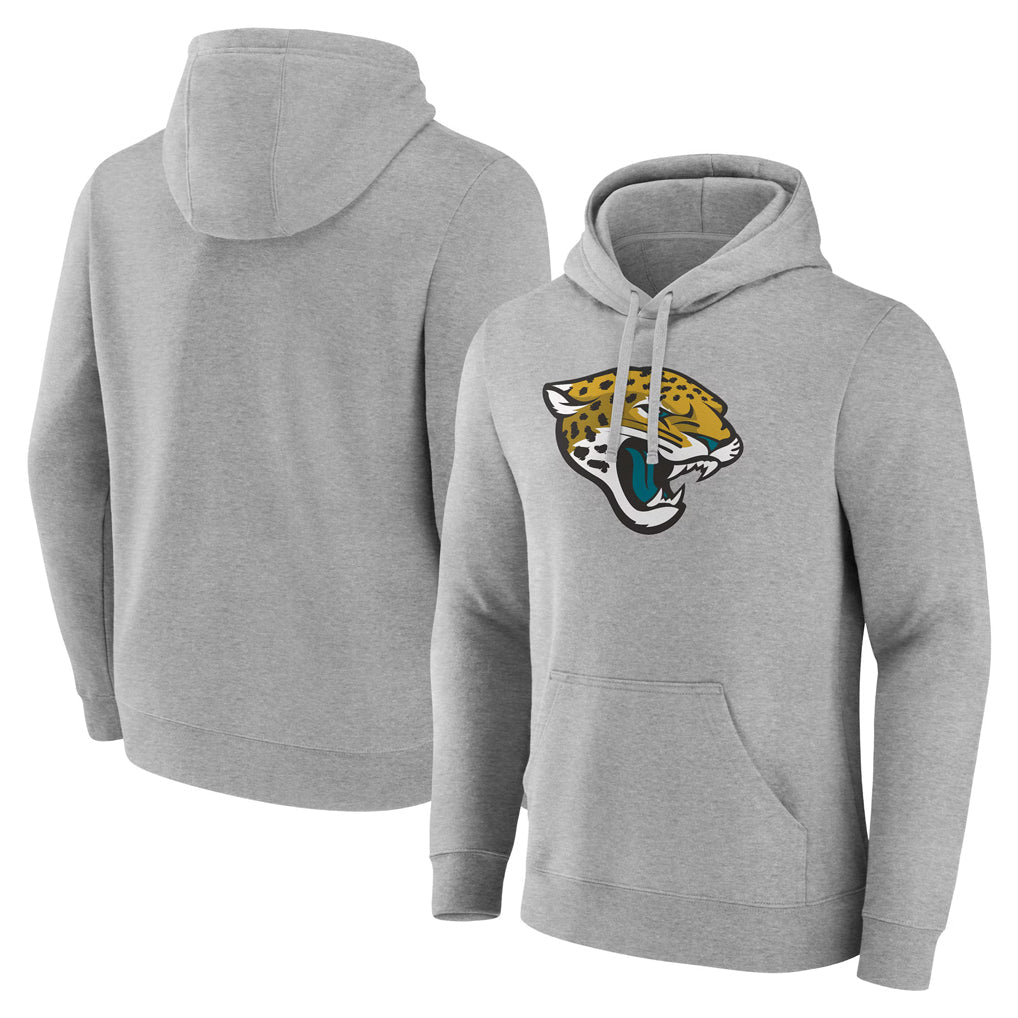 tocy J.Jaguars Gray Pullover Hoodies Blank Player Limited Stitched Jerseys