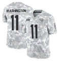 tocy J.Jaguars #11 Parker Washington Player Arctic Camo Salute to Service Limited Stitched Jerseys