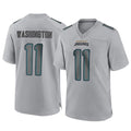 tocy J.Jaguars #11 Parker Washington Player Gray Atmosphere Fashion Home Game Stitched Jerseys
