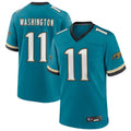tocy J.Jaguars #11 Parker Washington Player Legend Teal Game Stitched Jerseys