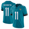 tocy J.Jaguars #11 Parker Washington Player Teal Vapor Untouchable Limited Home Game Stitched Jerseys
