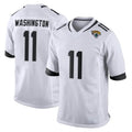 tocy J.Jaguars #11 Parker Washington Player White Home Game Stitched Jerseys