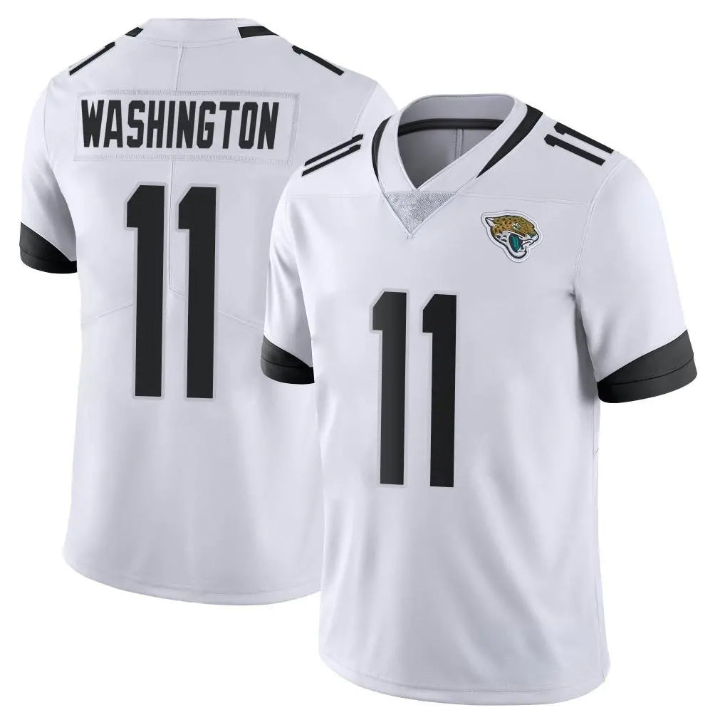 tocy J.Jaguars #11 Parker Washington Player White Vapor Untouchable Limited Home Game Stitched Jerseys