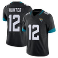 tocy J.Jaguars #12 Travis Hunter Player Black Vapor F.U.S.E. Limited Home Game Stitched Jerseys