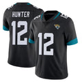tocy J.Jaguars #12 Travis Hunter Player Black Vapor Untouchable Limited Home Game Stitched Jerseys