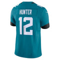 tocy J.Jaguars #12 Travis Hunter Player Teal Vapor Limited Game Stitched Jerseys