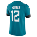 tocy J.Jaguars #12 Travis Hunter Teal Team Vapor F.U.S.E. Stitched Limited Jerseys