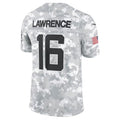tocy J.Jaguars #16 Trevor Lawrence Arctic Camo 2024 Salute to Service Limited Stitched Jerseys