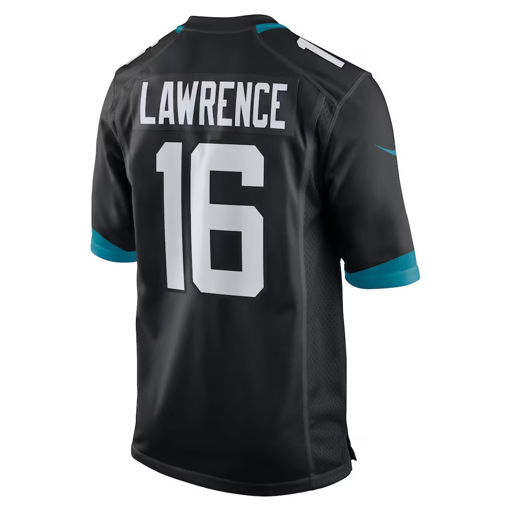 tocy J.Jaguars #16 Trevor Lawrence Black Alternate Game Stitched Jerseys