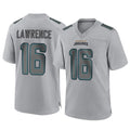 tocy J.Jaguars #16 Trevor Lawrence Player Gray Atmosphere Fashion Home Game Stitched Jerseys