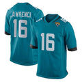 tocy J.Jaguars #16 Trevor Lawrence Player Teal Home Game Stitched Jerseys