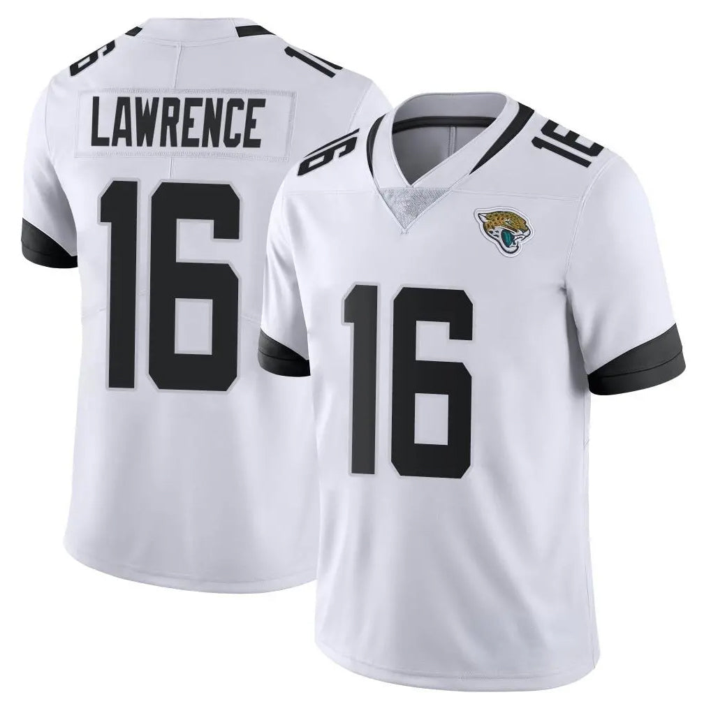 tocy J.Jaguars #16 Trevor Lawrence Player White Vapor Untouchable Limited Home Game Stitched Jerseys