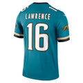 tocy J.Jaguars #16 Trevor Lawrence Teal Legend Player Performance Stitched Jerseys