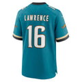 tocy J.Jaguars #16 Trevor Lawrence Teal Prowler Throwback Player Game Stitched Jerseys