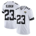 tocy J.Jaguars #23 Foyesade Oluokun Player White Vapor F.U.S.E. Limited Home Game Stitched Jerseys