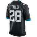 tocy J.Jaguars #28 Fred Taylor Black Retired Player Alternate Game Stitched Jerseys