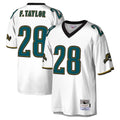 tocy J.Jaguars #28 Fred Taylor?Player White Mitchell & Ness Legacy Home Game Stitched Jerseys
