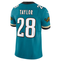 tocy J.Jaguars #28 Fred Taylor Teal Prowler Throwback Vapor F.U.S.E. Limited Retired Player Stitched Jerseys