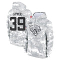 tocy J.Jaguars #39 Cam Little Player Arctic Camo Salute to Service Hoodies Limited Game Stitched Jerseys