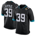 tocy J.Jaguars #39 Cam Little Player Black Home Game Stitched Jerseys