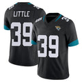 tocy J.Jaguars #39 Cam Little Player Black Vapor F.U.S.E. Limited Home Game Stitched Jerseys